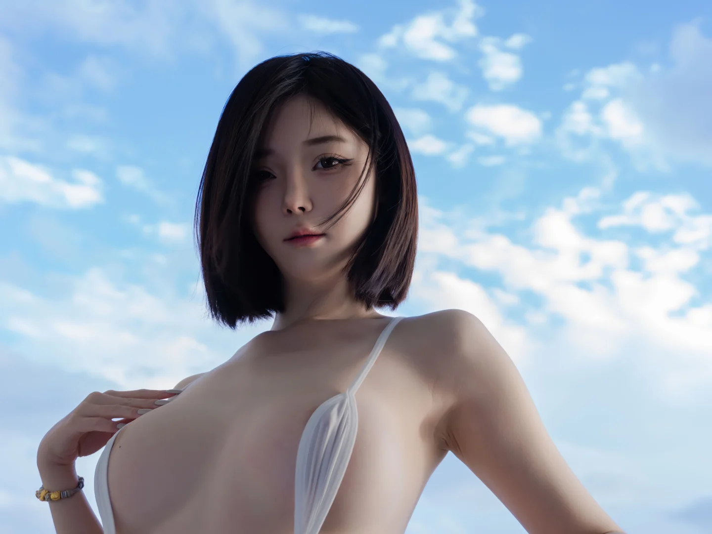 一小央泽 - 海风真珠 [63P,3V-798MB] tg@simisebaisi 【丝足阁】009.webp